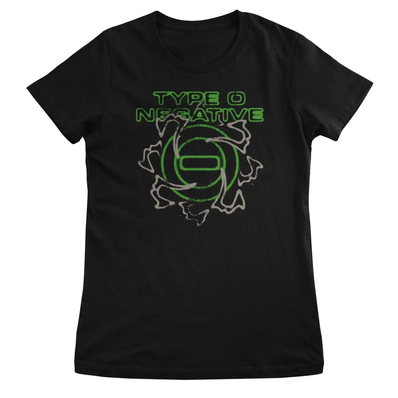 Type O Negative - O Logo Girly Tee