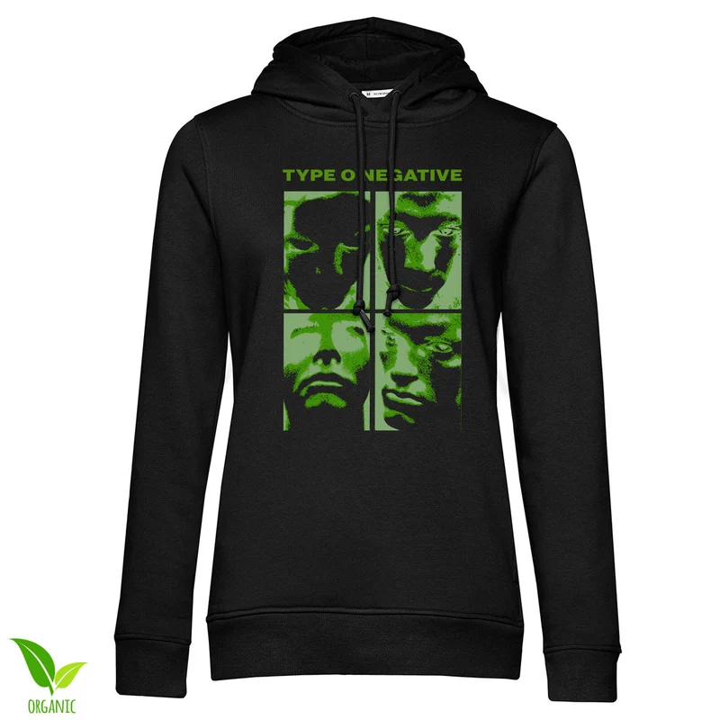 Type O Negative Faces Girly Hoodie