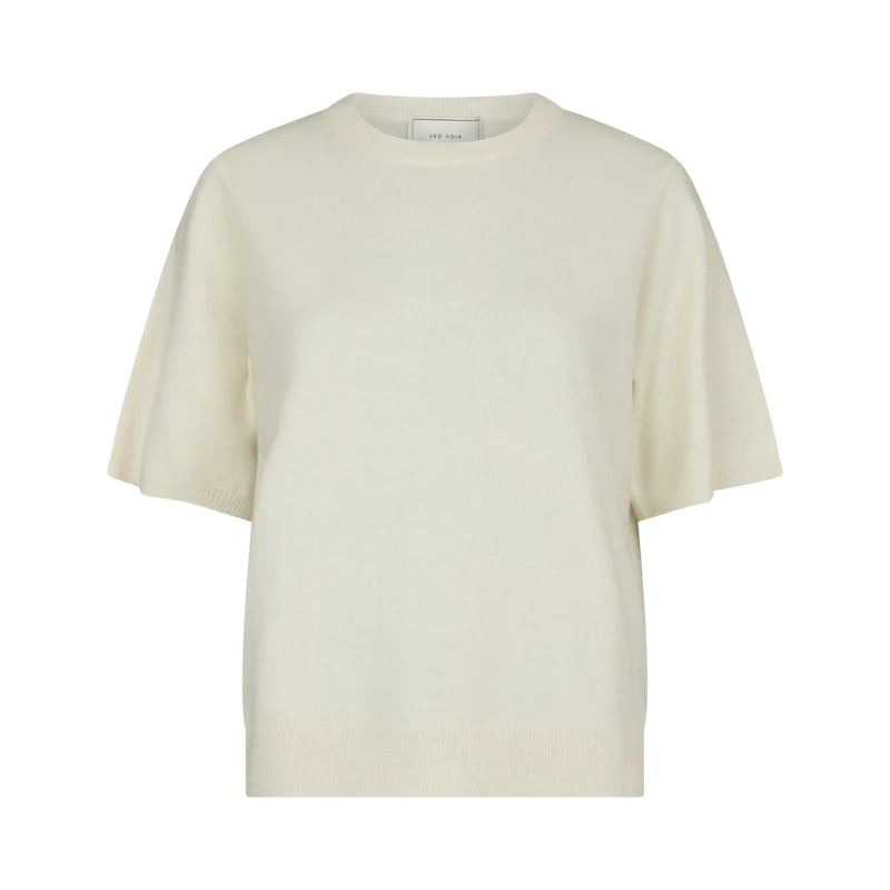Missy Knit Tee - Creme