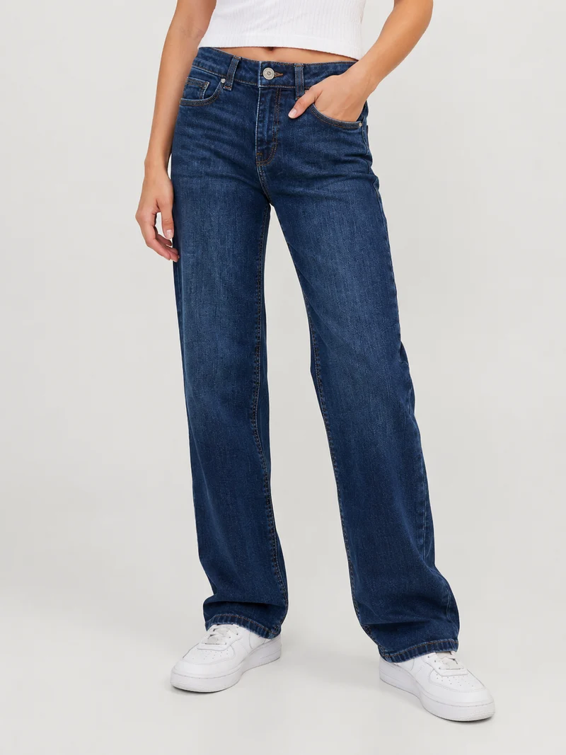 Rak low waist jeans till ungdom tjej