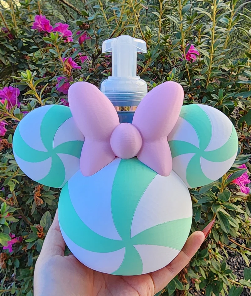 Peppermint Bath and Body FoambSoap Holder