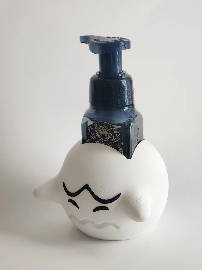 *STL FILE ONLY* Ghost Bath & Body Foam Soap Holder Digital File