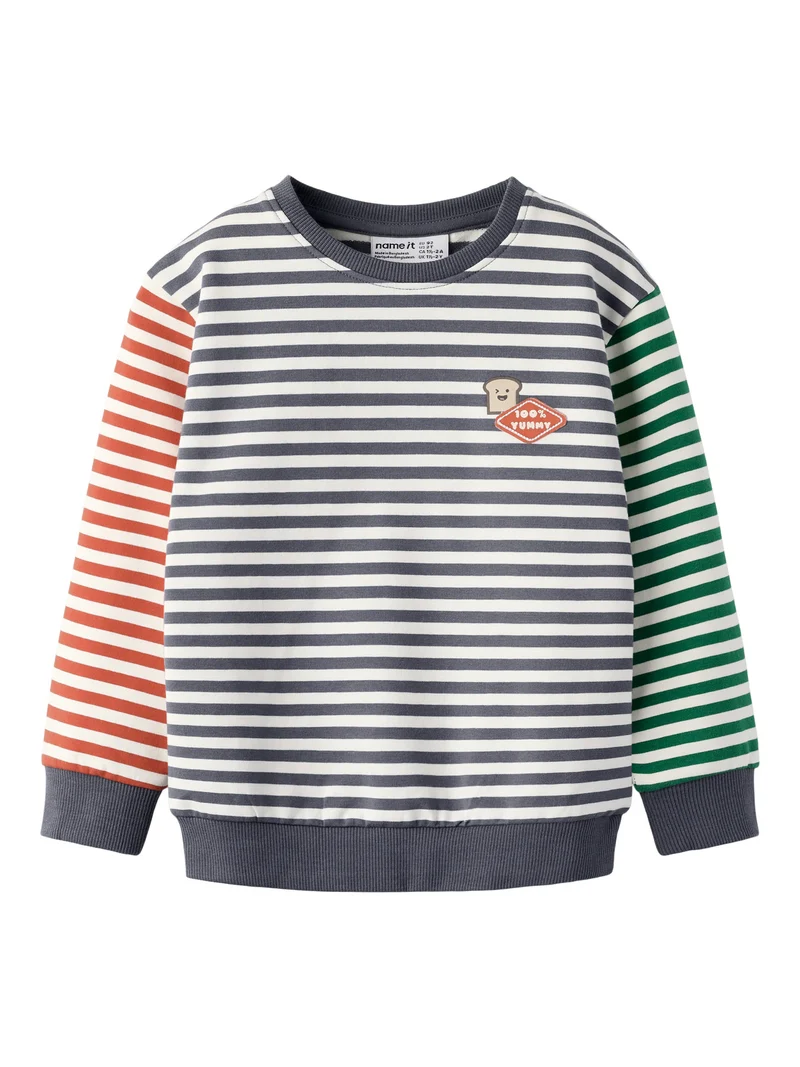 Kaster Randig Sweatshirt