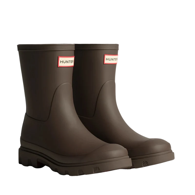 Unisex Downpour Short Boot - Chocolate Brown