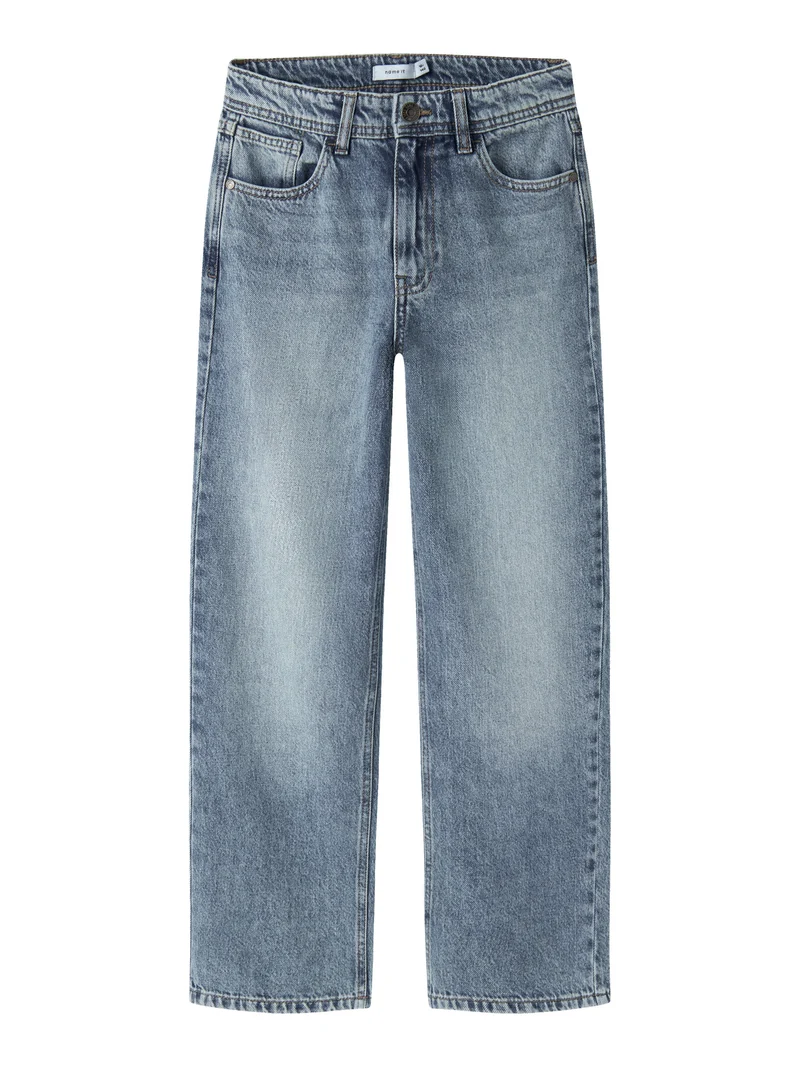 Blå Straight Jeans Ryan