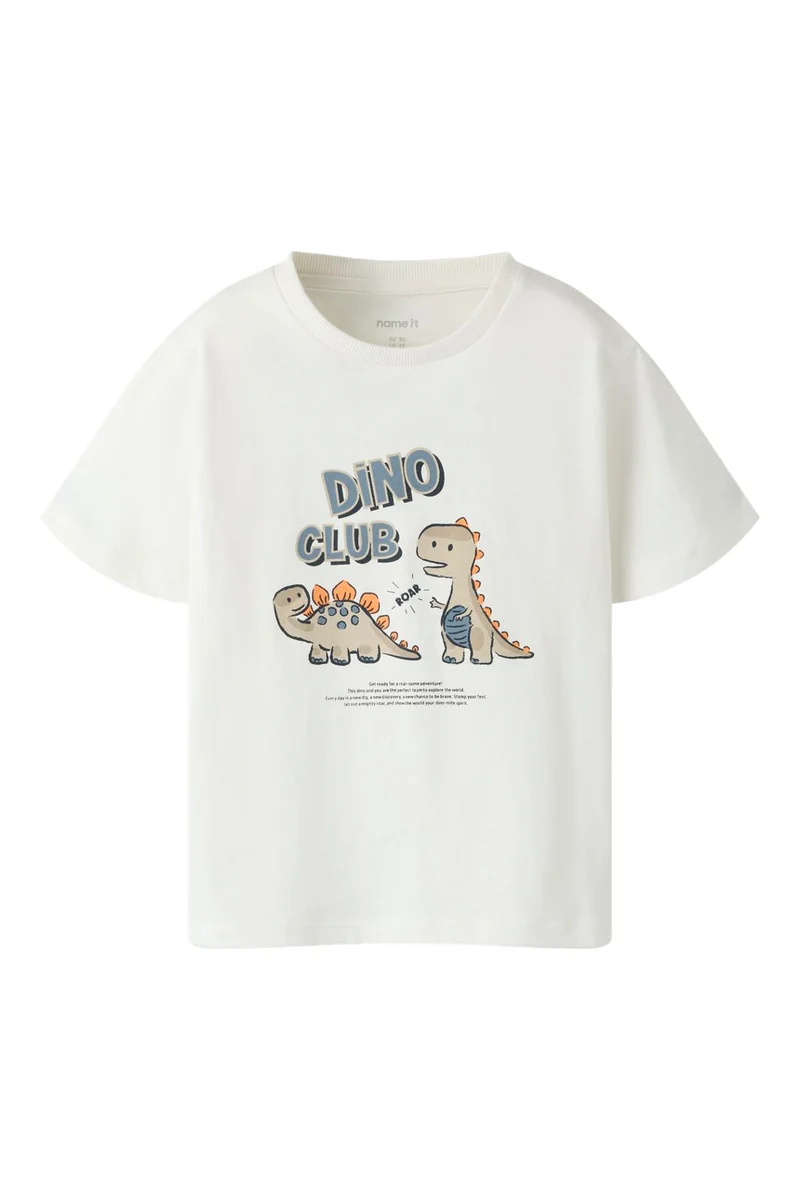 Name It - Nmmfaro Ss Nreg Top - 5106043 Cloud Dancer