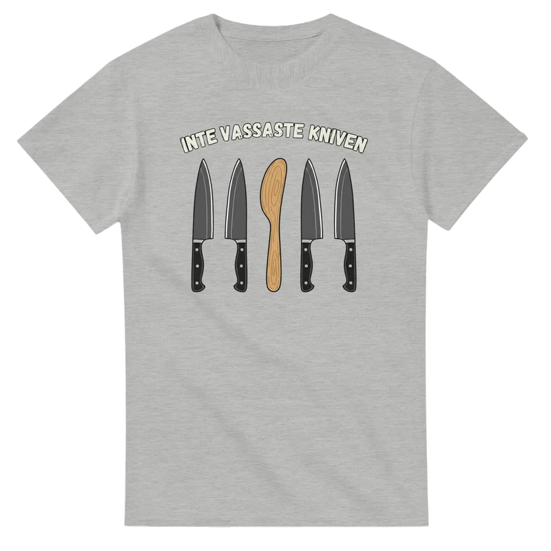 T-shirt - Inte vassaste kniven