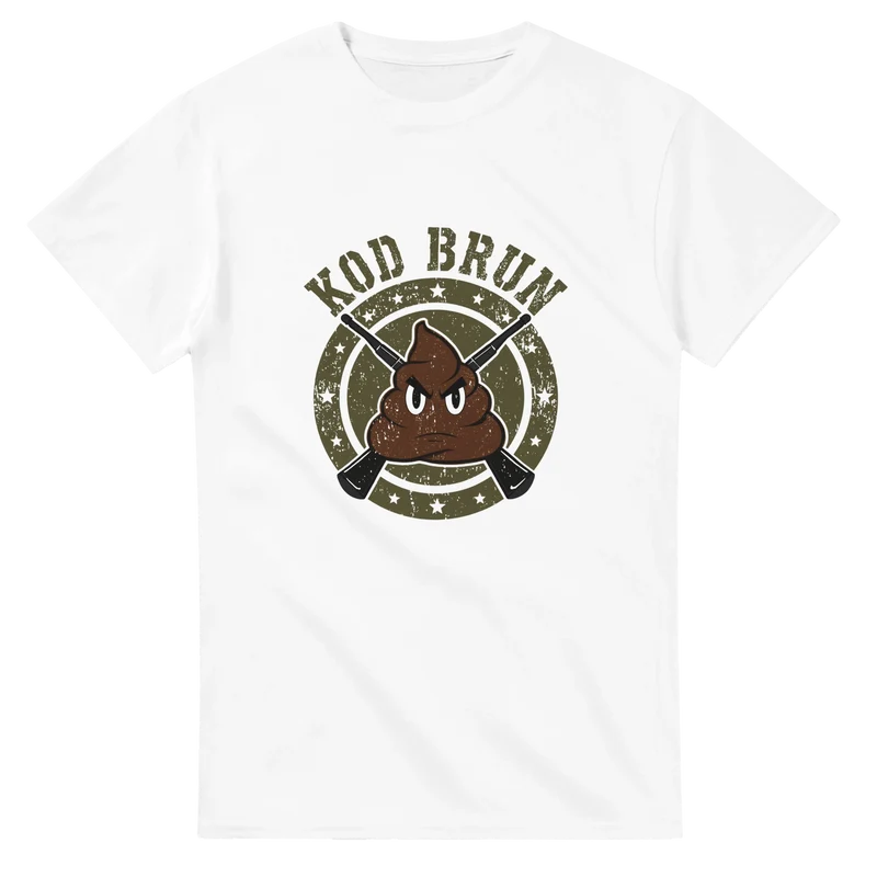 T-shirt - Kod brun