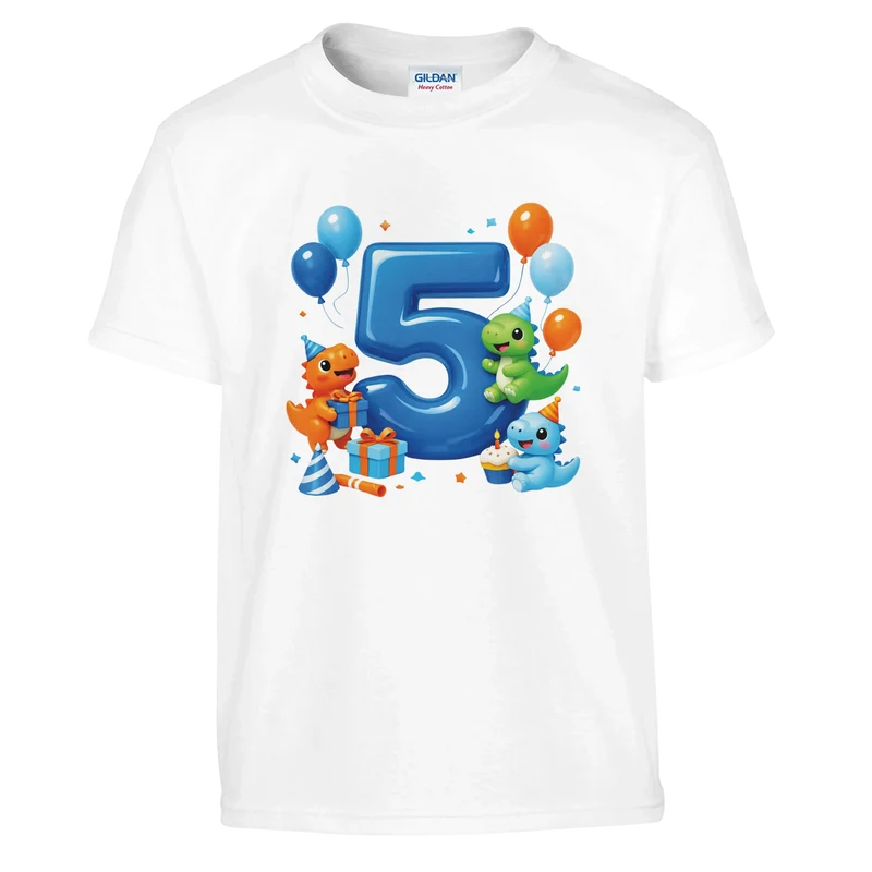 T-shirt Barn - 5 års födelsedag