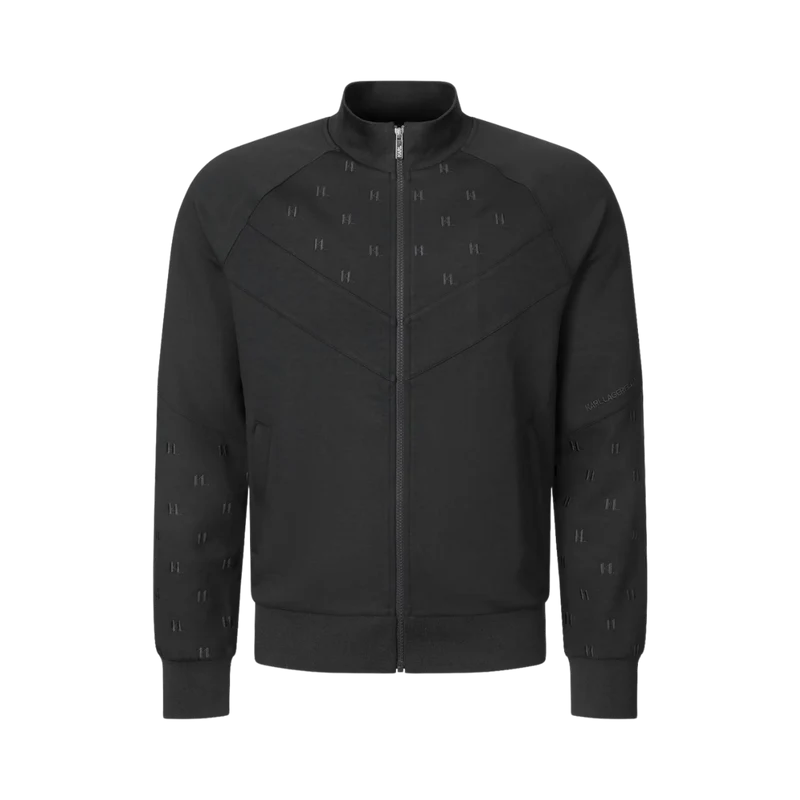 Sweat Zip Jacket - Black