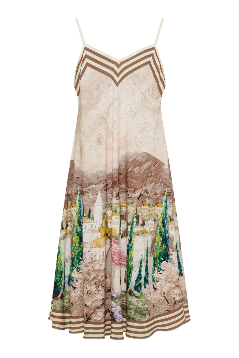 Marta Du Chateau - Mdcruby Dress 26510 - Beige