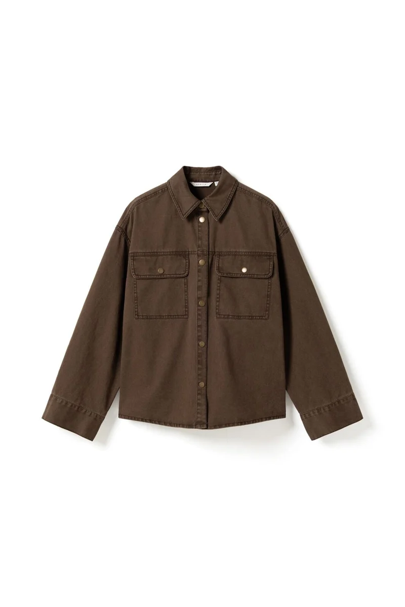 Noella - N-Marthena Shirt 13910004 - 1483 - Cocoa Brown