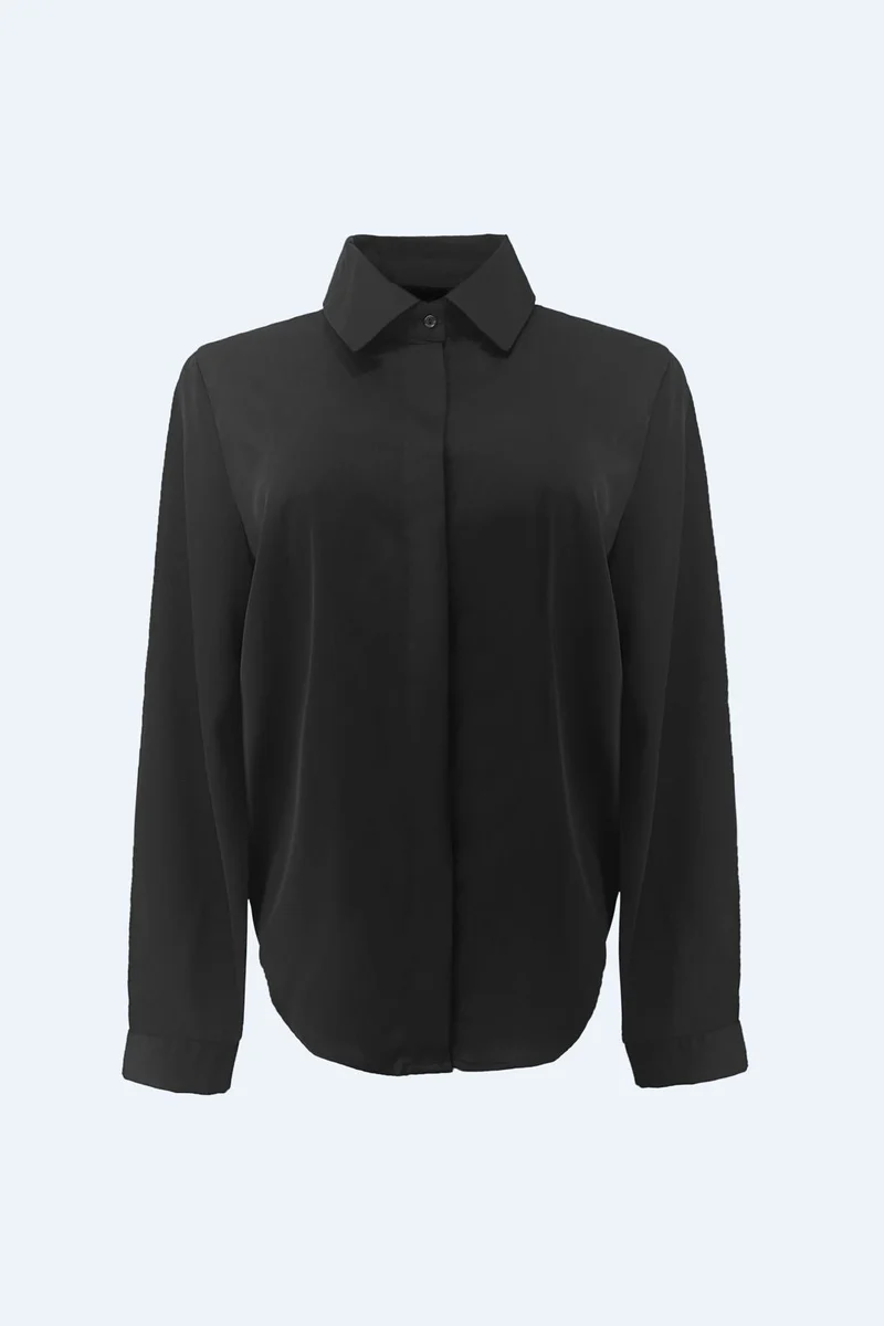 Liberte - Bosso Ls Shirt 22465 - Black