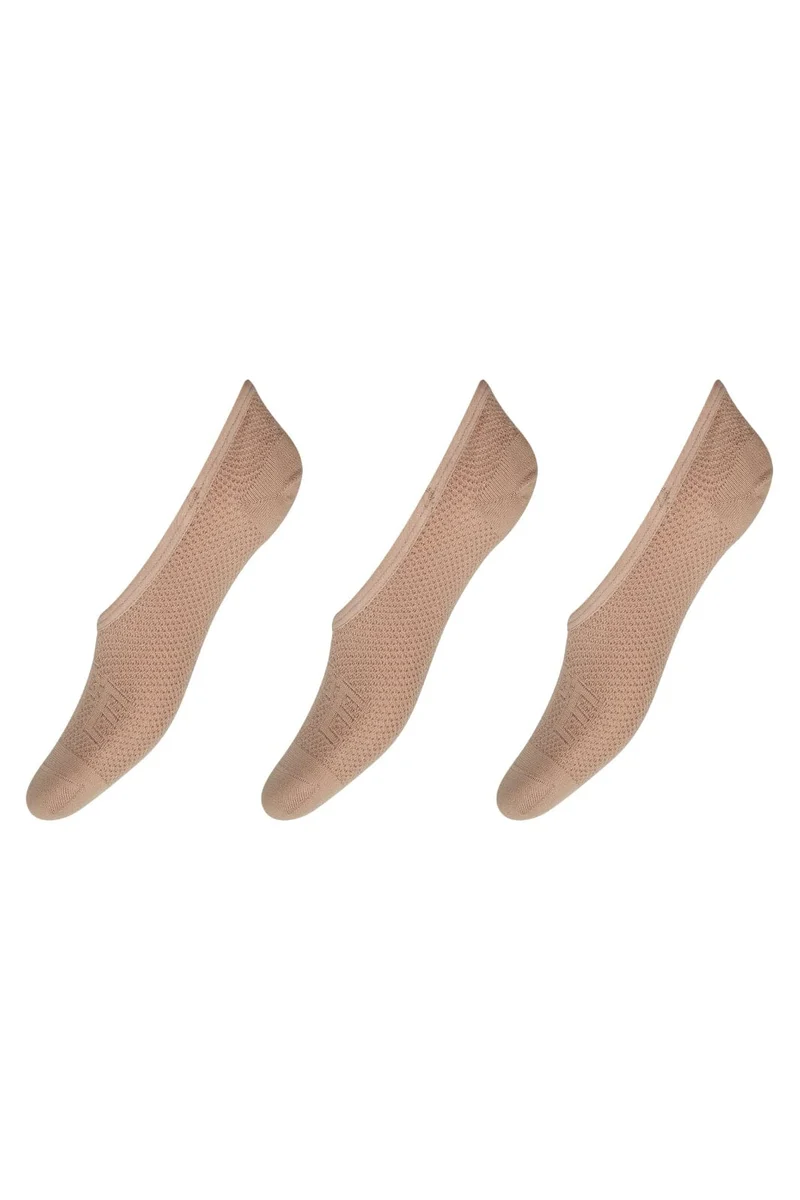Hype The Detail - Footie 3-Pack 22241-6000 - 4099 - Nude