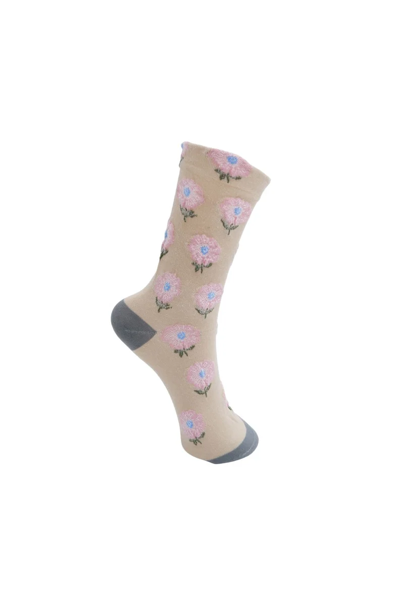 Black Colour - Bcgabrielle Sock 8522 - Sand