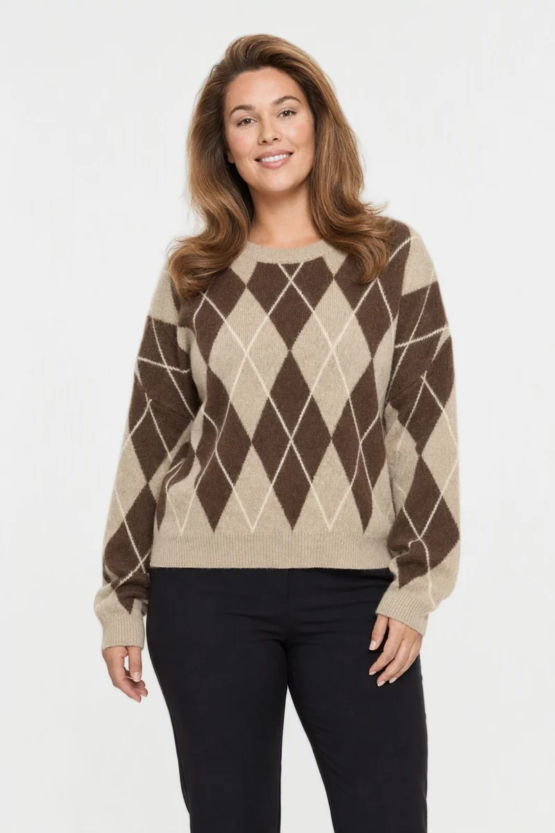 A-Bee - Amara Knit - Brown