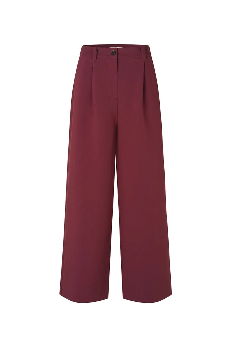 ModströM - Galemd Wide Pants 58887 - 1447 - Windsor Wine