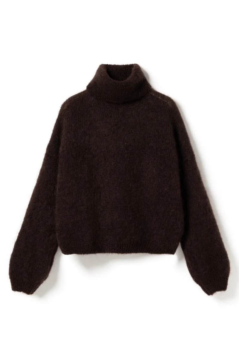 Noella - N-Marlena Knit 15250006 - 1469 - Dark Brown Chocolate