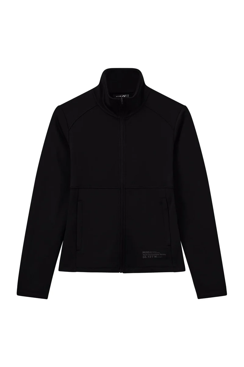 H2O - Birkholm Essential Midlayer Woman Full Zip 101070 - 3500 - Black