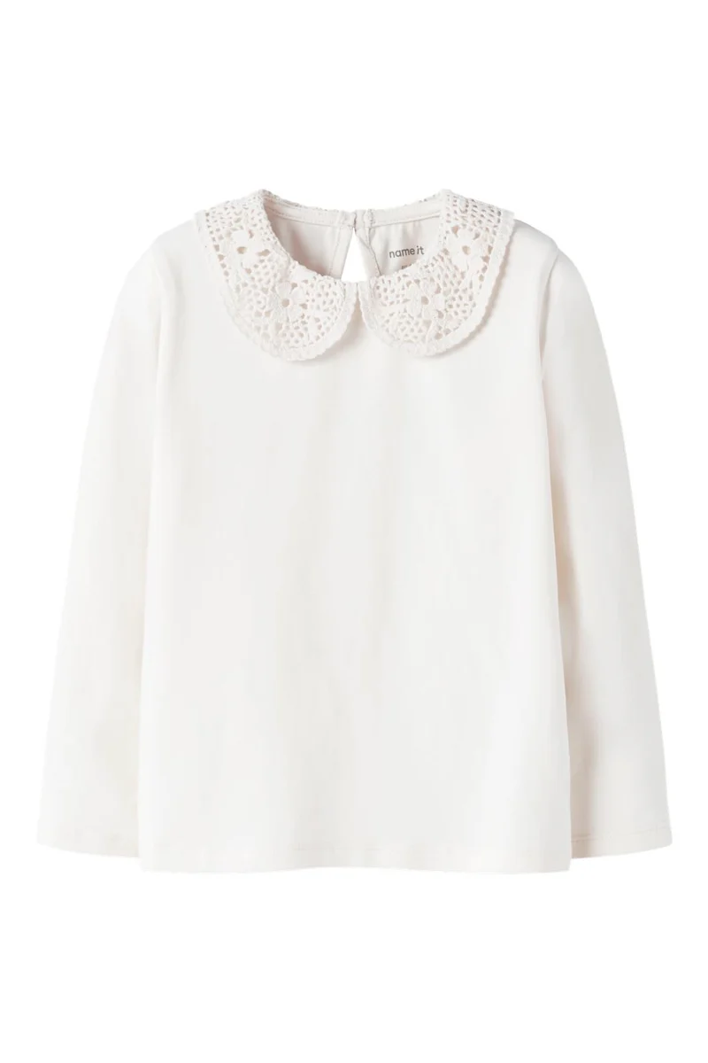 Name It - Nmfnus Ls Top - 5156822 Cloud Dancer