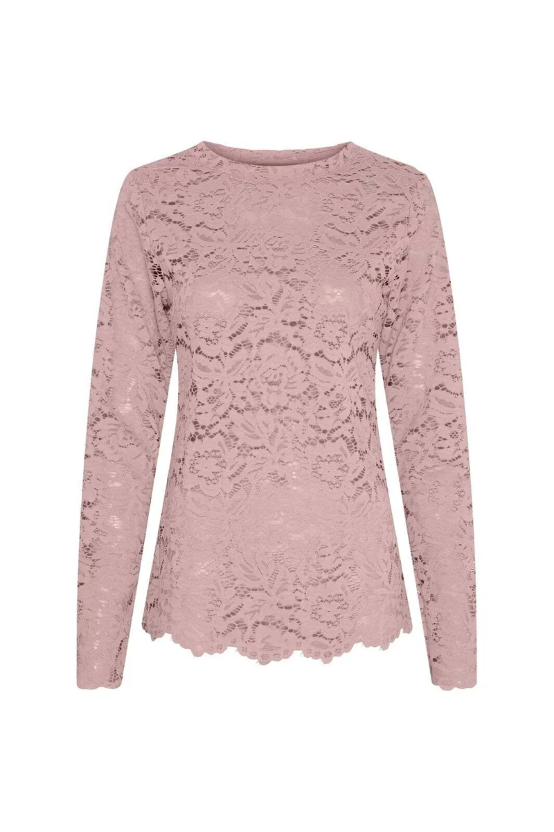 Marta Du Chateau - Mdcmilley Ls Tee 7707 - Rose