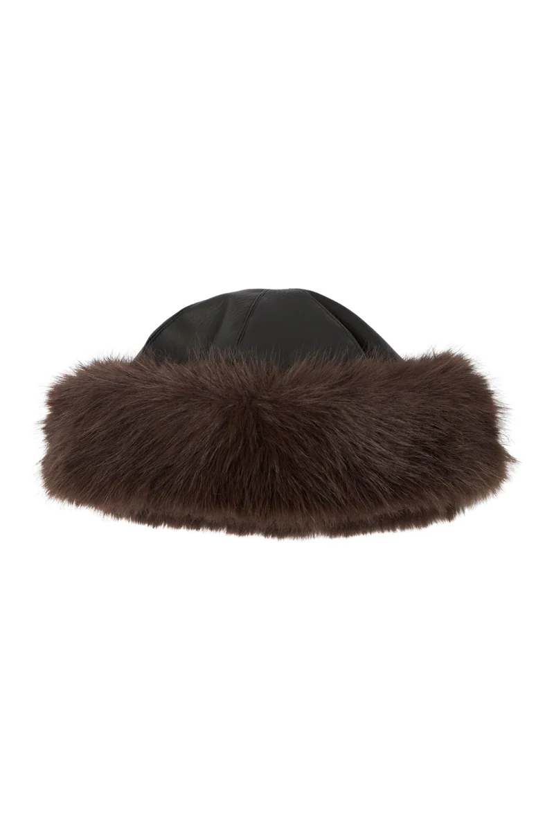 Object - Objjune Bucket Hat 141 - 4935786 Seal Brown