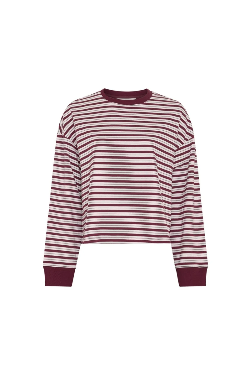 MSCH Copenhagen - Mschmonde Krestiane Pullover Stp 20083 - Egret Rhododend