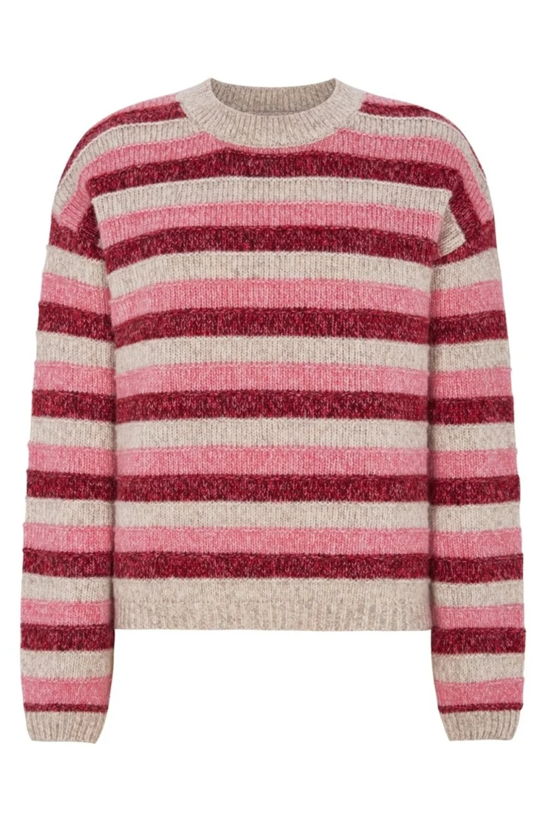 Lollys Laundry - Maciell Knit Jumper Ls 26413-5024 - 51 - Pink