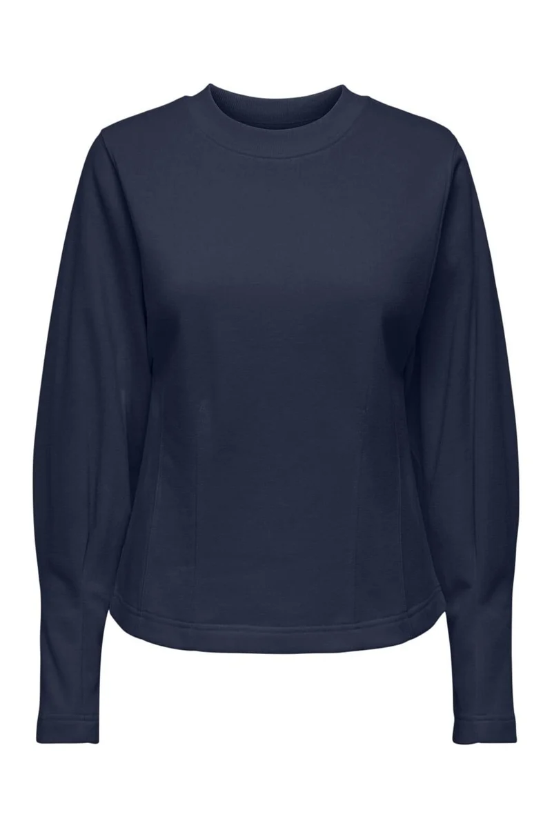 JDY - Jdycreame L/S Waisted Top - 5019994 Black Iris