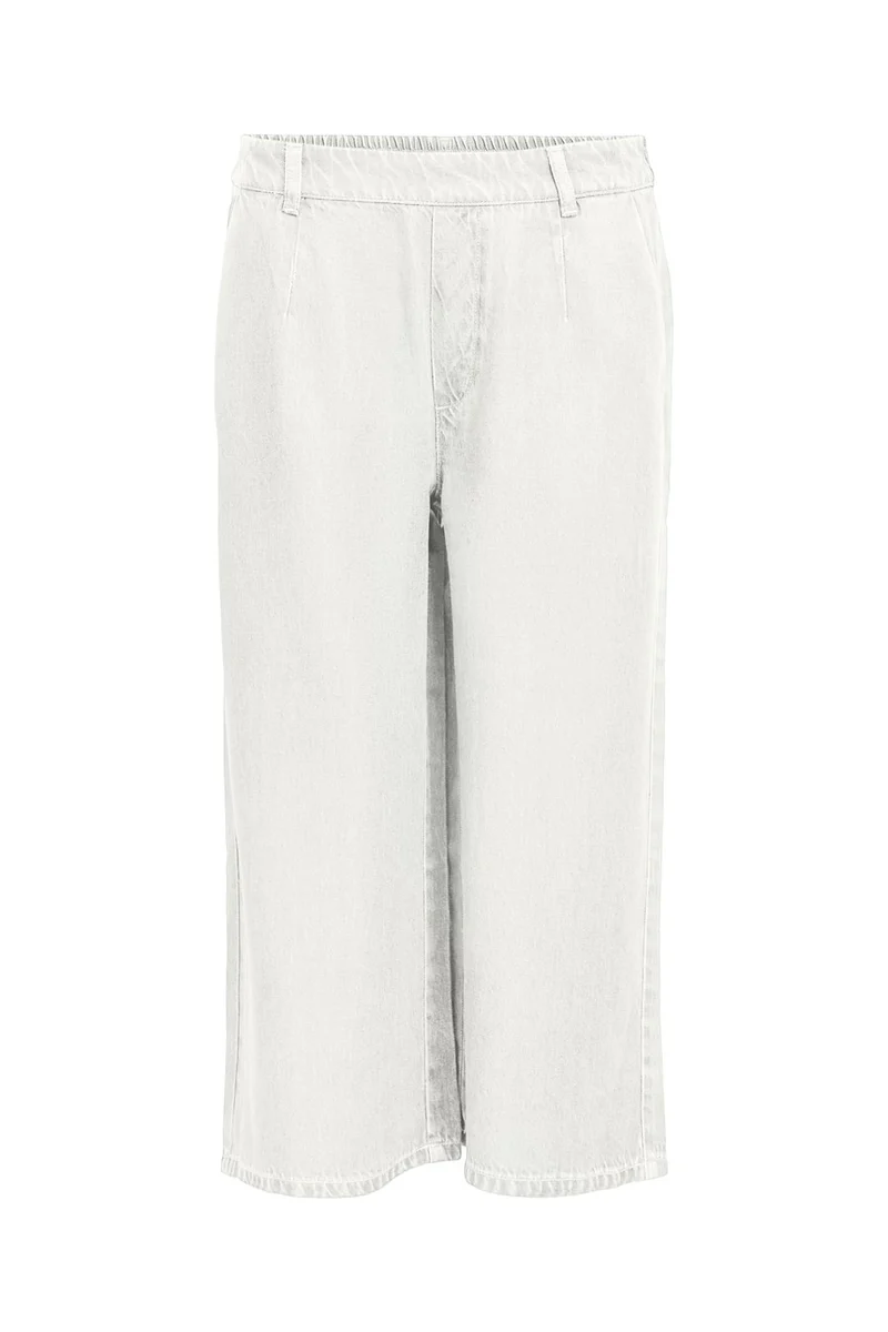 Object - Objframe Culotte Pant - 5066770 Cloud Dancer