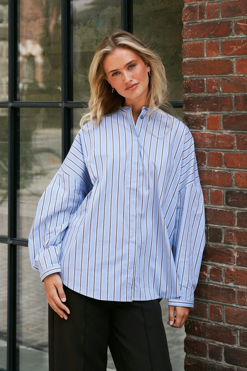 Neo Noir - Hevia Shirt 170231 - 145 - Light Blue