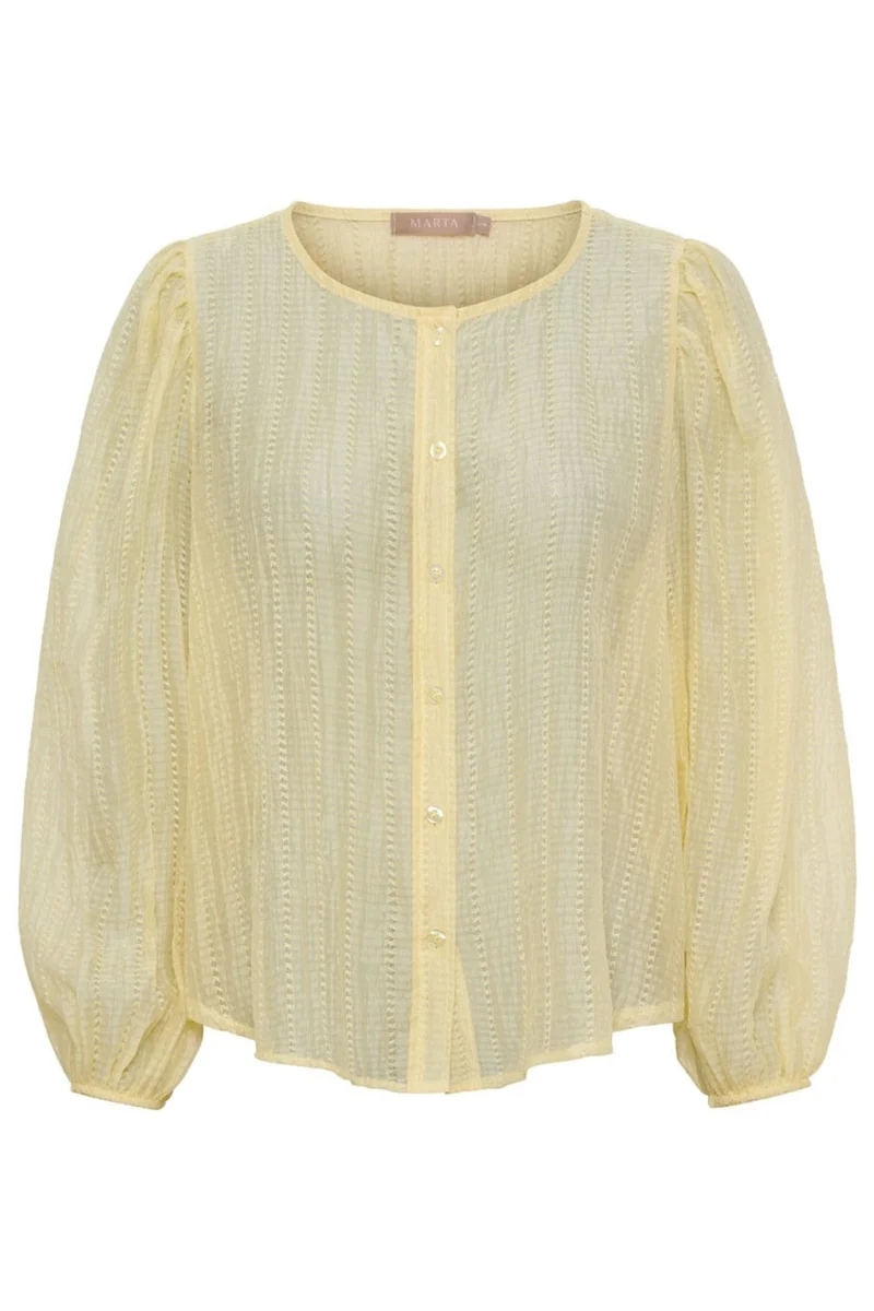 Marta Du Chateau - Mdcroselle Shirt 58136PM - Yellow