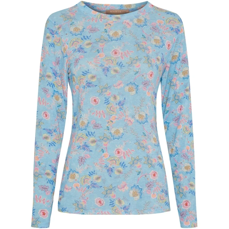 Marta Du Chateau - Mdcelissa Top 7914 - Celeste