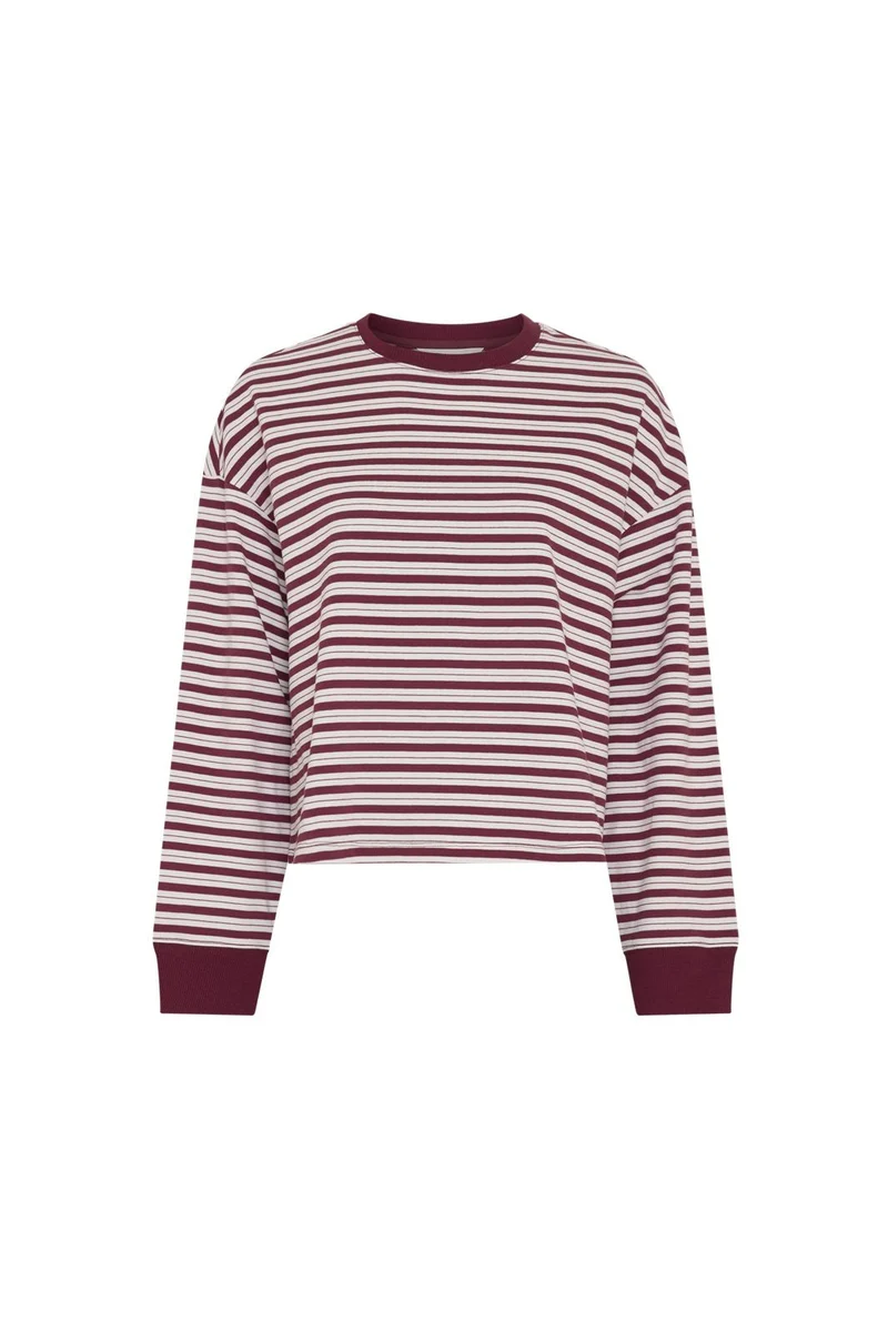 MSCH Copenhagen - Mschmonde Krestiane Pullover Stp 20083 - Egret Rhododend
