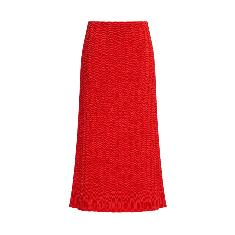 Viola Knit Skirt - Cayenne On Cayenne
