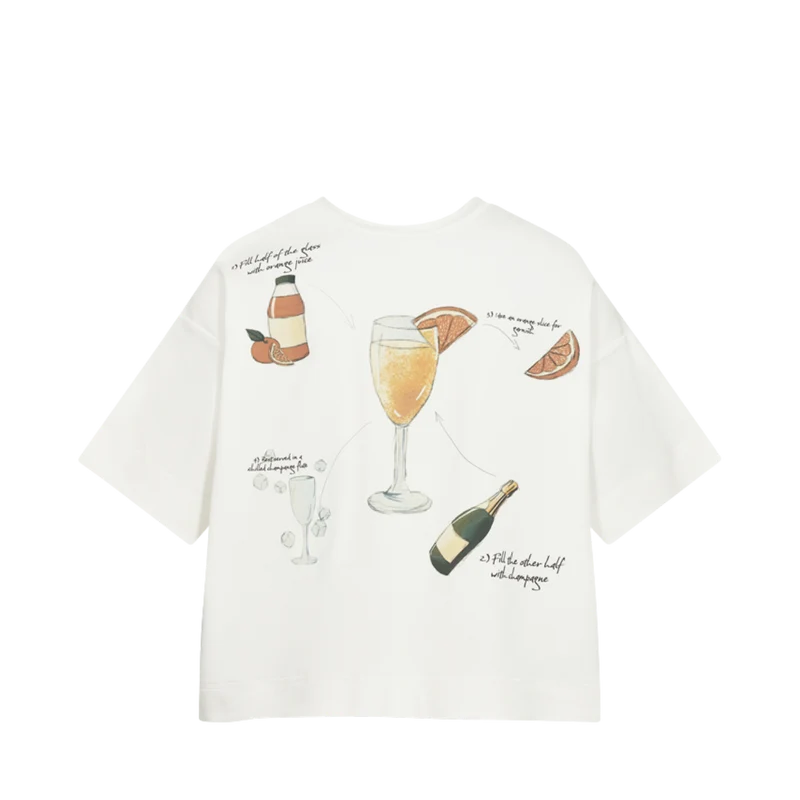 CMMuse Tee - Jet Stream w. Mimosa