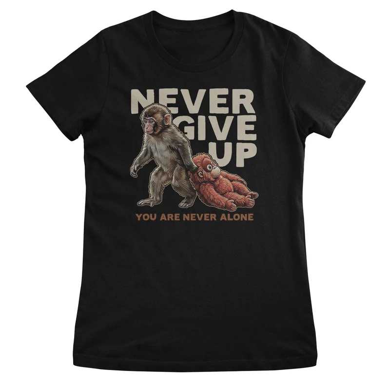 Punch - Never Give Up Girly Top