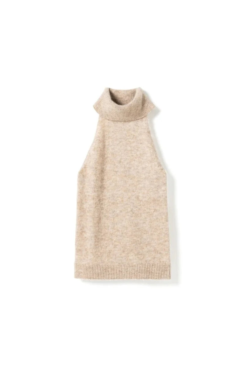 Noella - N-Lajoianna Knit Top 16650001 - 1236 - Oatmeal Melange