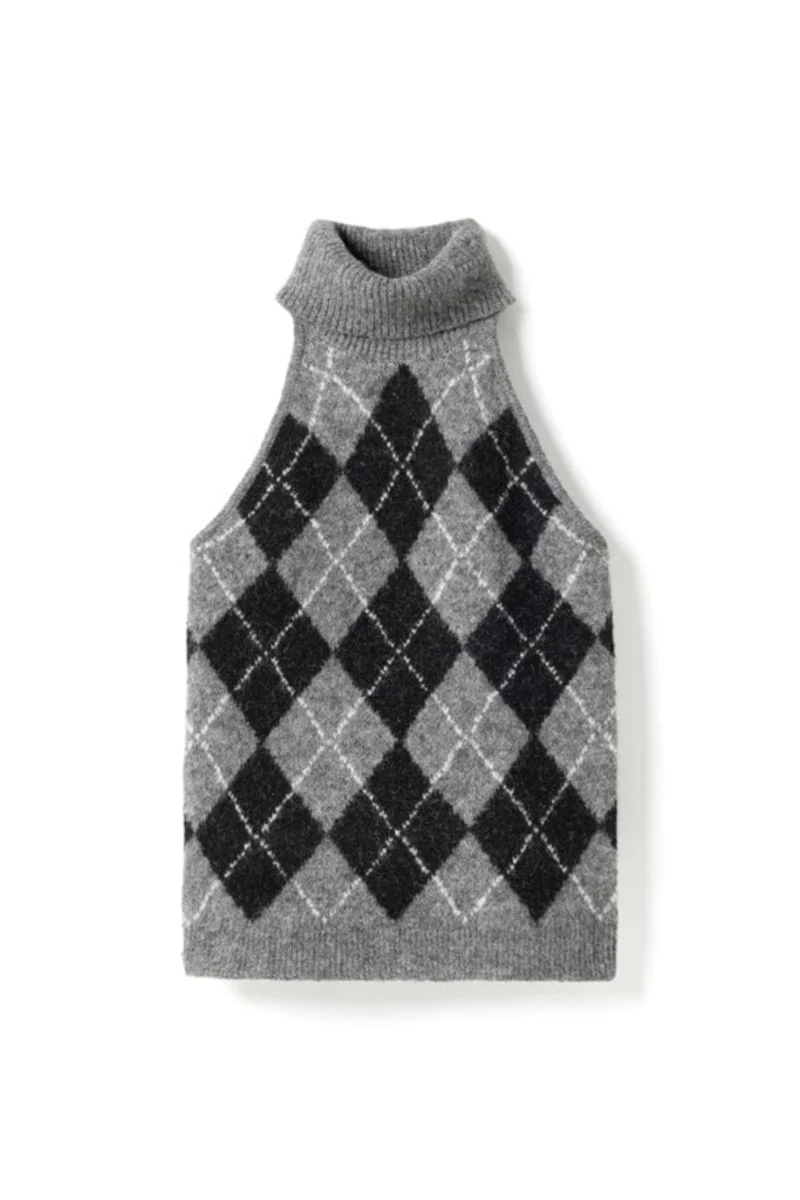 Noella - N-Lajoianna Knit Top 16100004 - 1521 - Black Grey Mix