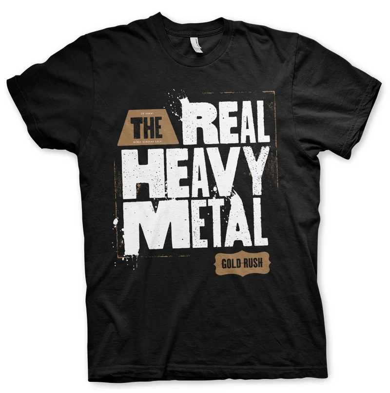 Gold Rush - Real Heavy Metal T-Shirt
