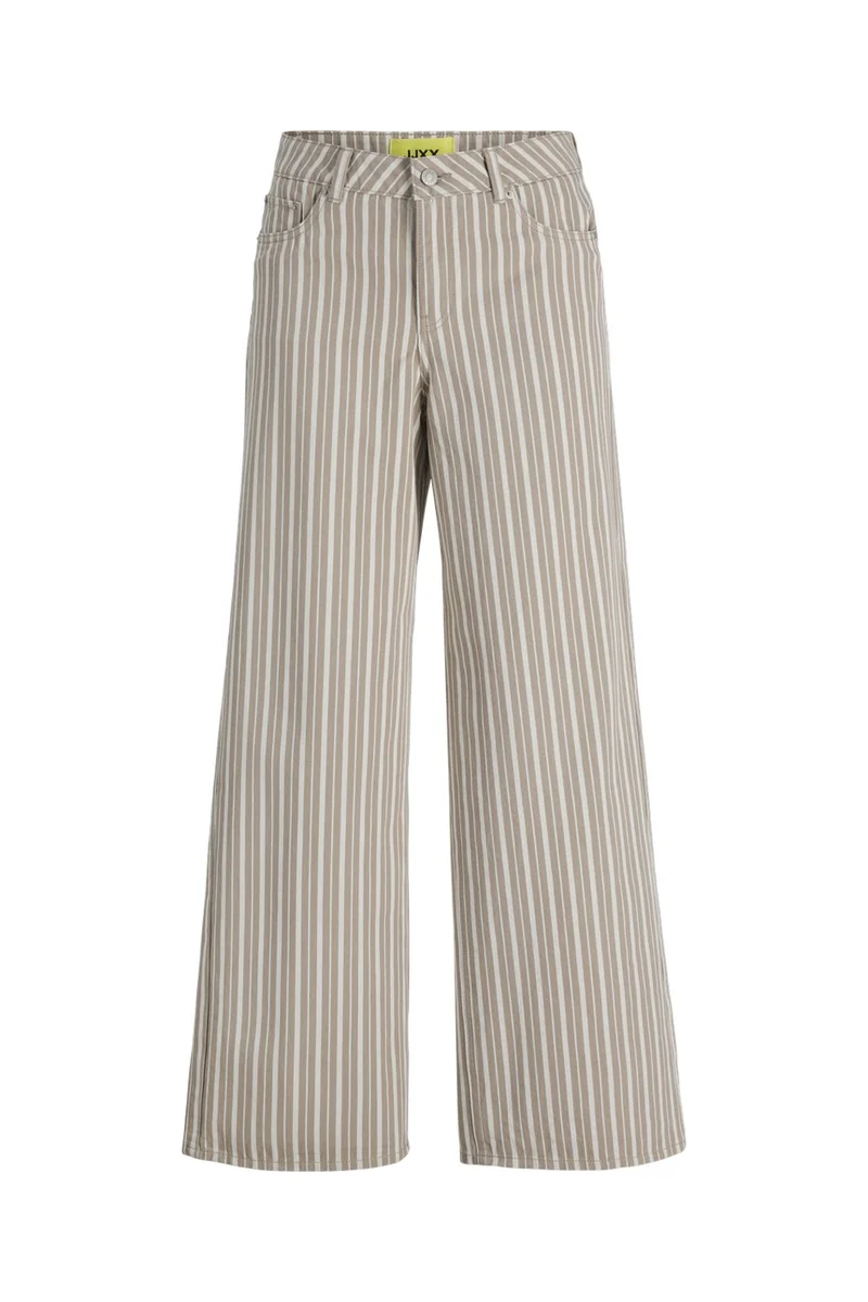 Jjxx - Jxmaddy Wide Pant Sn - 4917985 Vintage Khaki Vanilla Ice