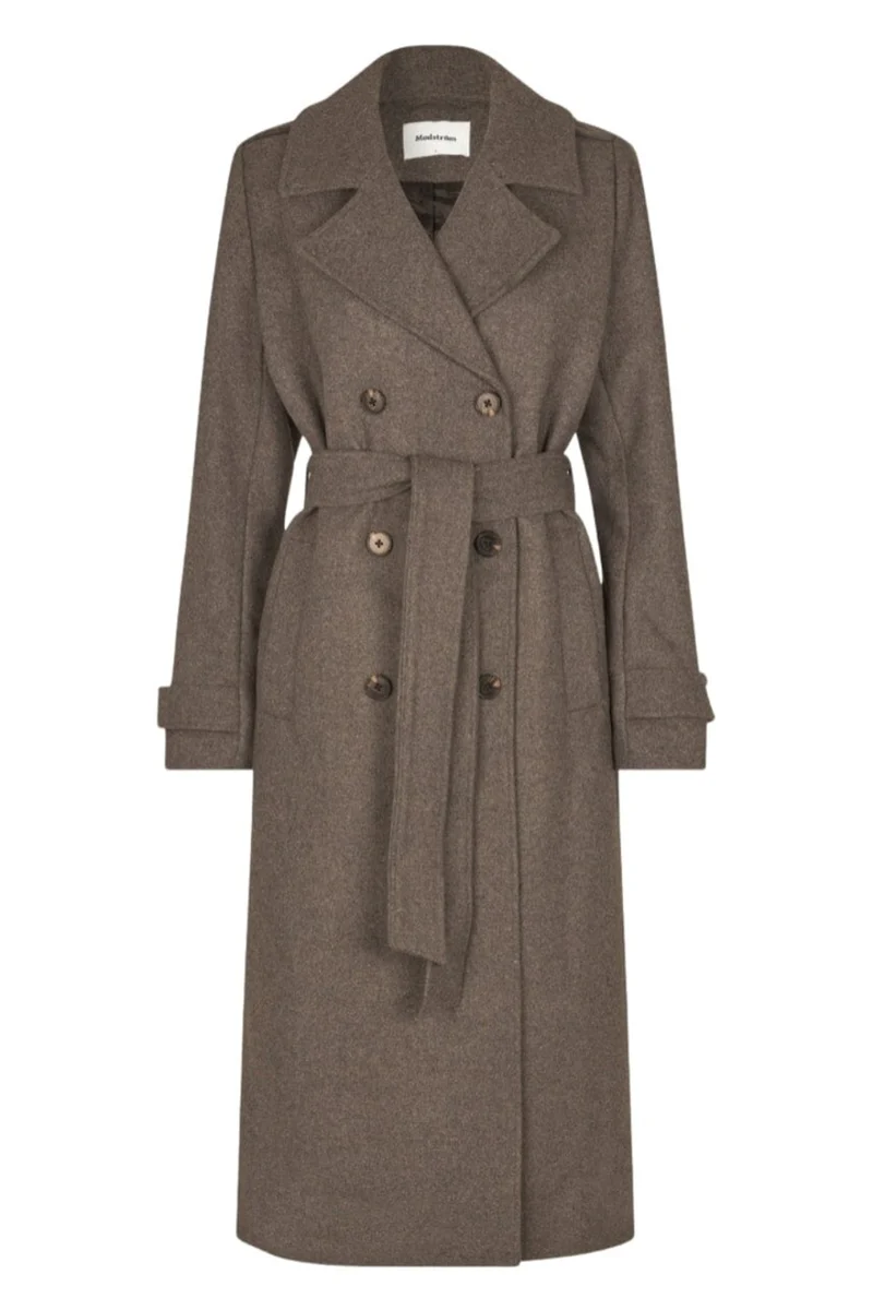 Modström - Shaymd Coat 56505 - 05529 - Chocolate Chip Melange