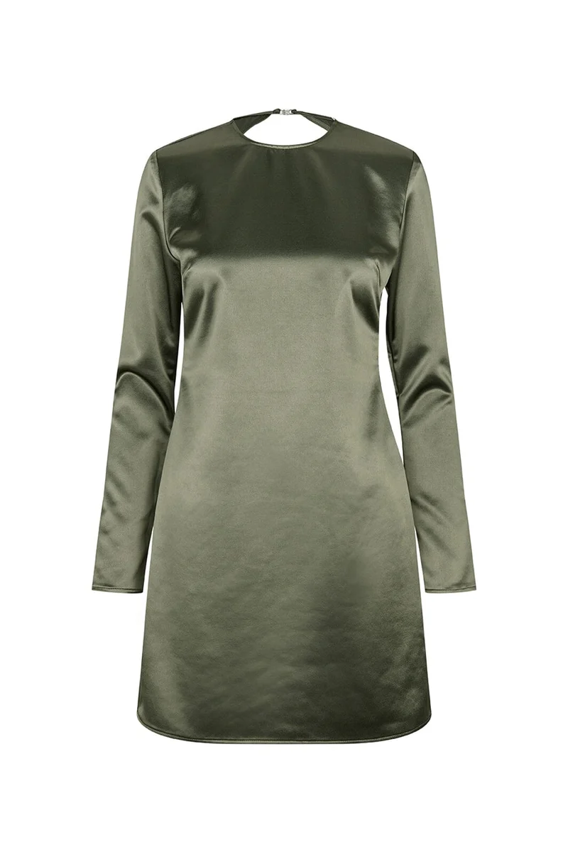 Modström - Cianomd Dress 59415 - 2201 - Army Dust