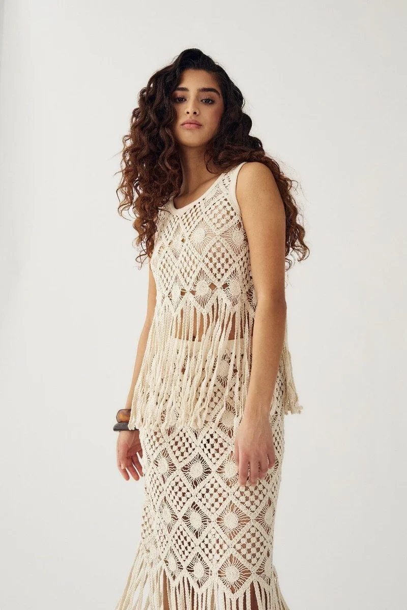 Noella - N-Myrah Top 16480002 - 974 - Ivory