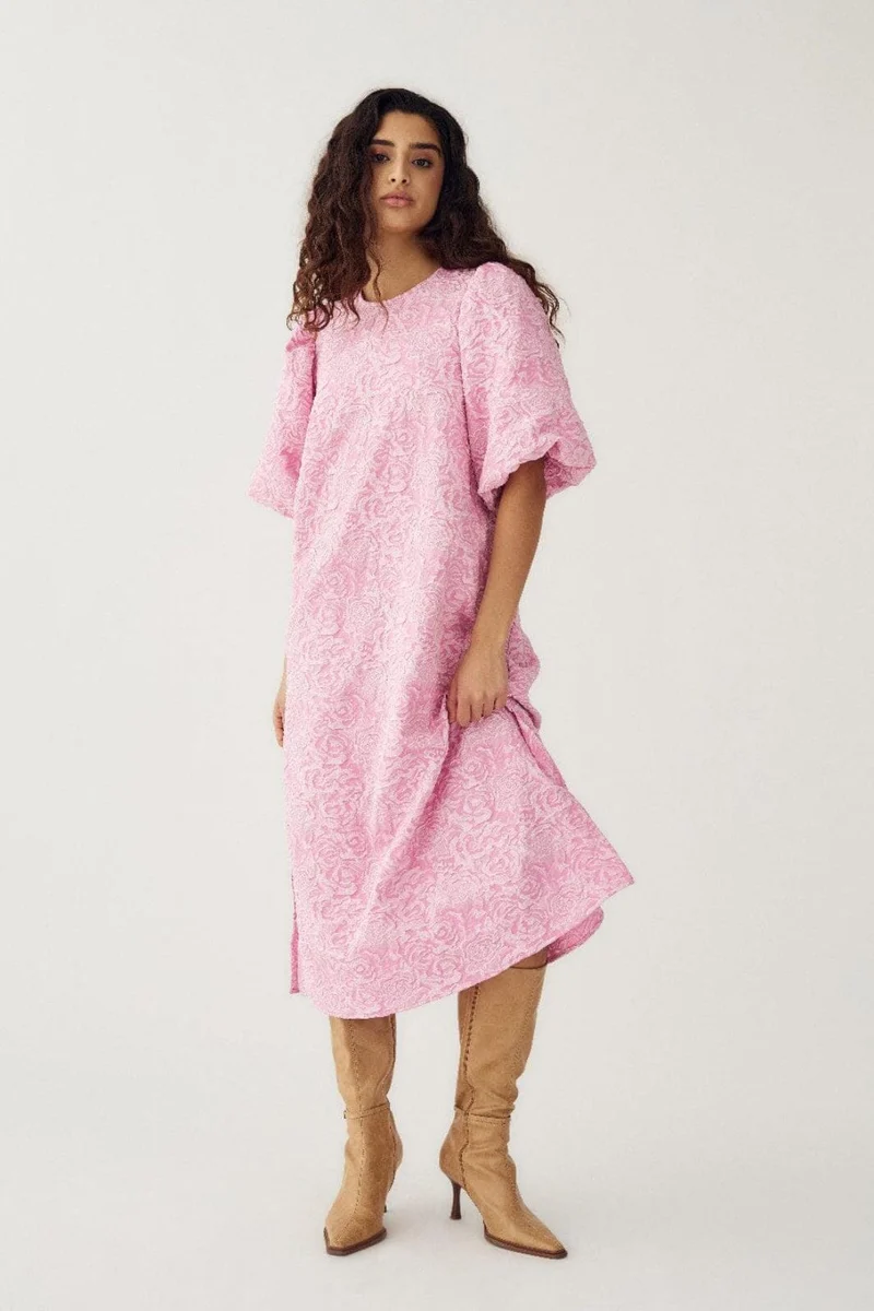 Noella - N-Pastis Long Dress 14840001 - 1279 - Baby Pink