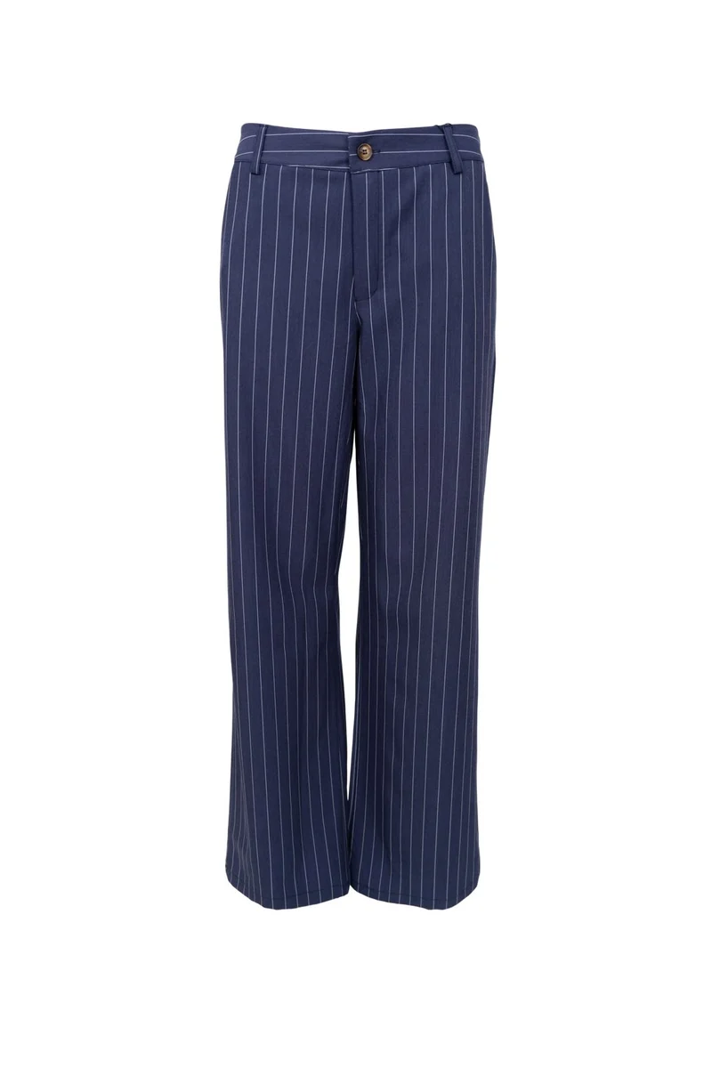Black Colour - Bcnapoli Box Pant 41108 - Denim Blue