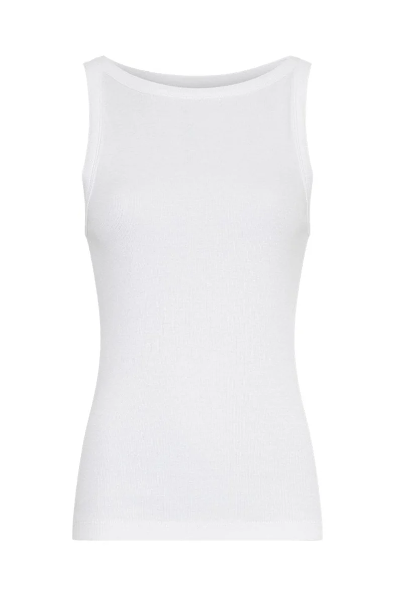 MSCH Copenhagen - Mschgubbe Rasmia Sl Top 19277 - Bright White
