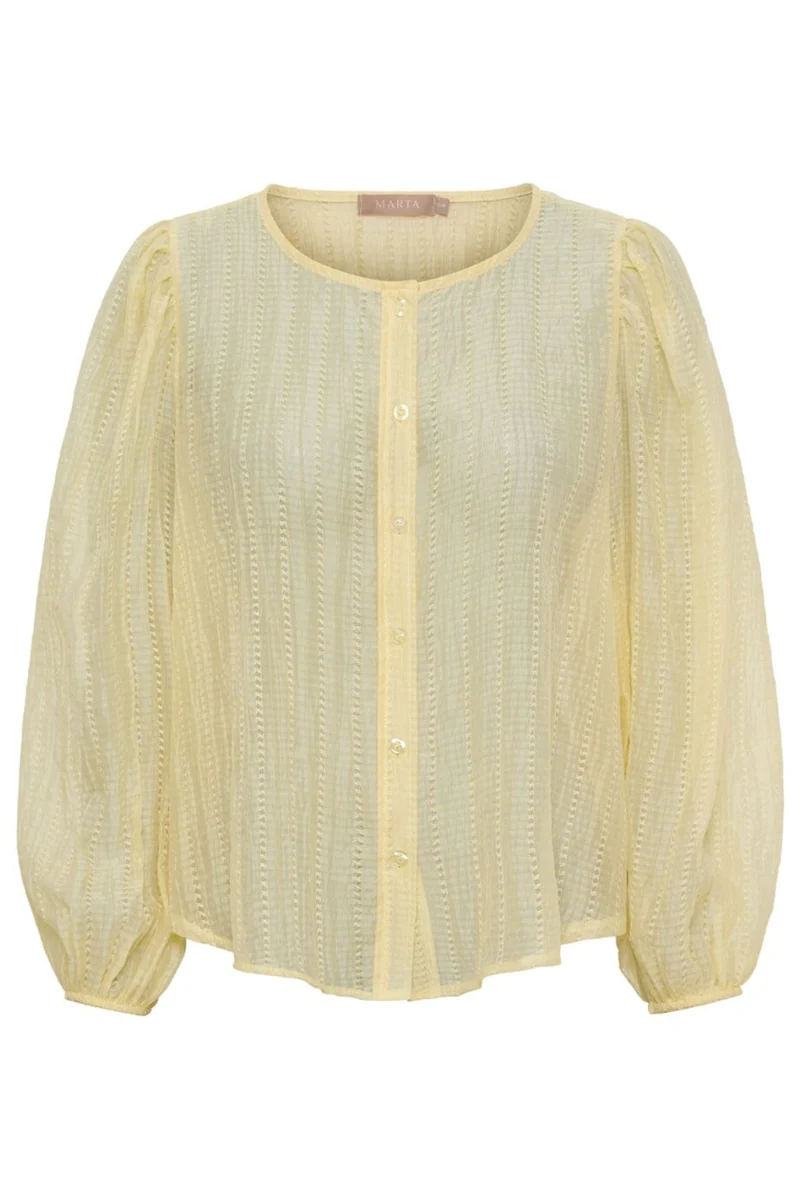 Marta Du Chateau - Mdcroselle Shirt 58136PM - Yellow