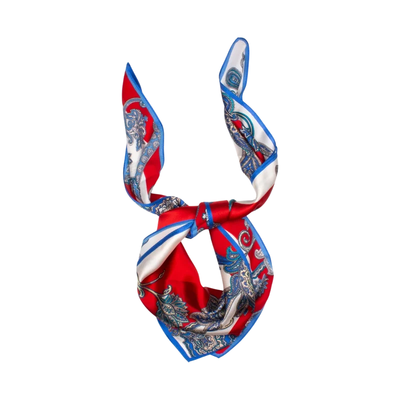 Faversham Scarf - red