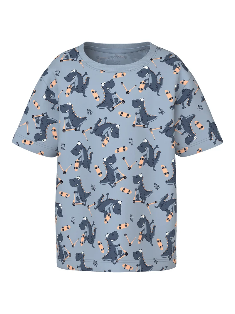 Kortärmad T-shirt Dino